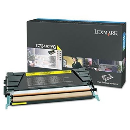 Lexmark C734A2 Toner Cartridge LEXC734A2YG